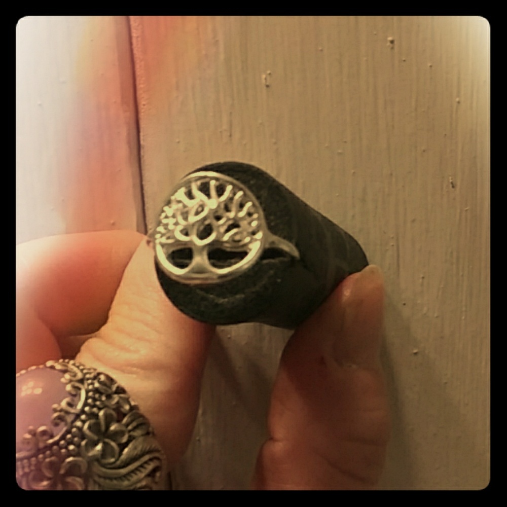 Tree of life ring mid finger ring